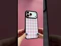 ✨ iPhone 17 Pro Max glow-up 💎📱 #CaseOnCases #SweetChecks