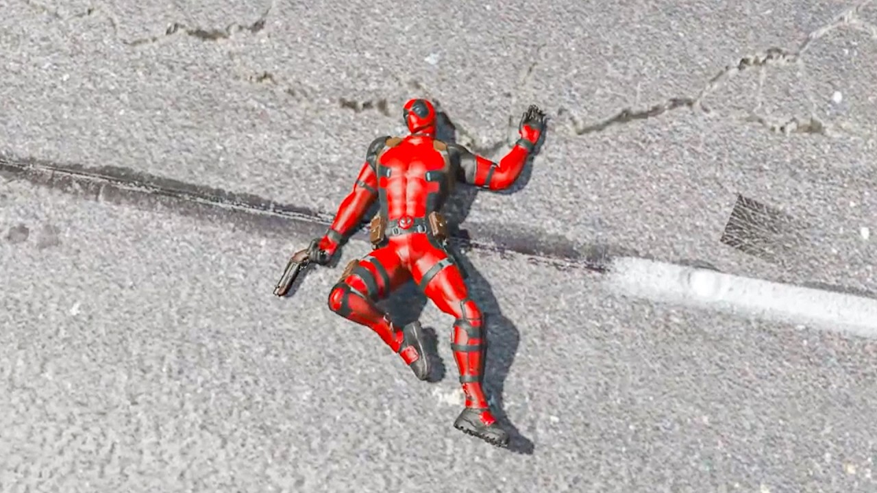 GTA 5 Funny Moments & Crazy Fails   Deadpool Euphoria Physics Ragdoll Compilation Pt 18