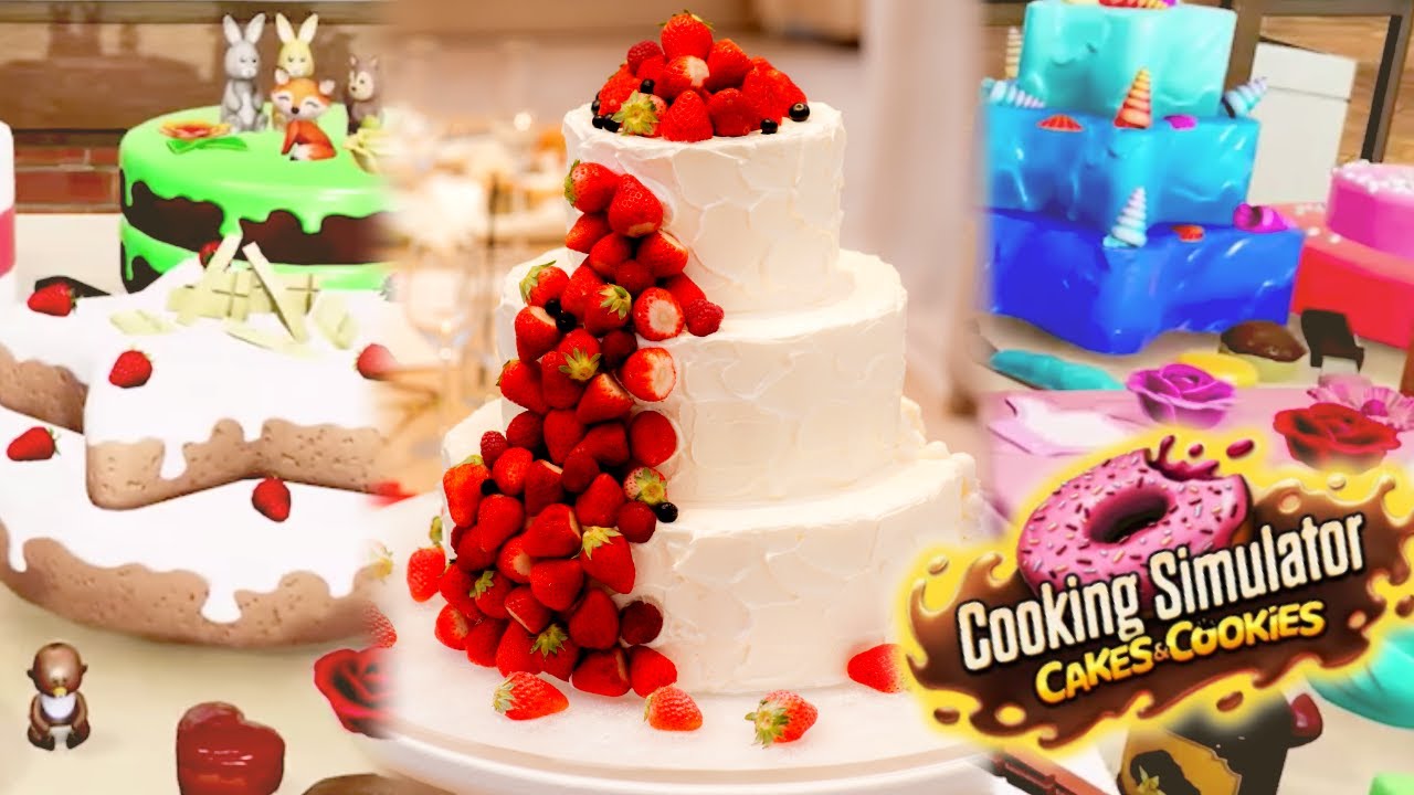 最強オリジナルケーキを全力で作りたい【Cooking Simulator】
