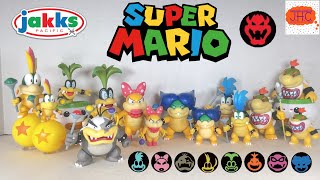 KOOPALINGS! Larry Wendy Morton Lemmy Iggy Roy? Ludwig Super Mario Jakks Pacific Action Figure Review