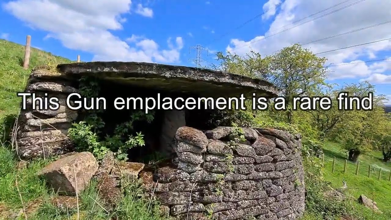 Rare Find ll World War Gun Emplacement.