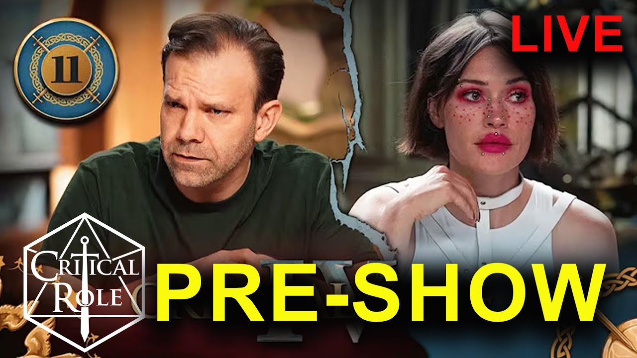 Critical Role | Campaign 4, Episode 11 | Livestream | Pre-Show AMA