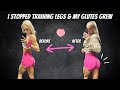 I stopped training legs and my glutes grew things i learned from my leg  injury  glute day