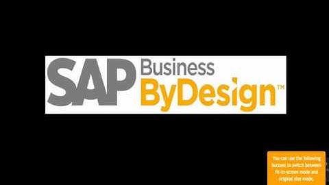 SAP Business ByDesign Webinar - Consilium Consulting