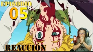 Violencia Abrumadora | Nanatsu no Taizai TEMPORADA 2 | CAP 5 | REACCION