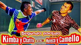 Chatito y Kimba vs Muñeco y Camello Fronton Valente Segundo partido
