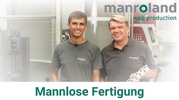 Mannlose Fertigung bei der manroland web production