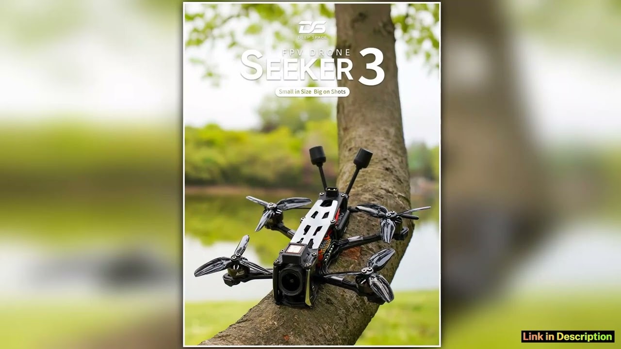 DeepSpace SEEKER3 Freestyle FPV Drone 3inch DJI O4 pro Compatible Analog PNP System with GPS 4S Bat