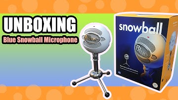 Blue Snowball Microphone UNBOXING - Psivewri