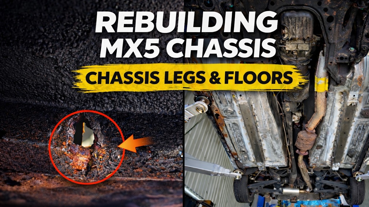 MX5 Chassis Rail & Sill Repair – Rusty Sills & Chassis Rails (Part 2)