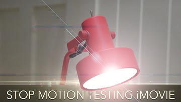 Stop Motion Animation Test - Tutorial out soon!