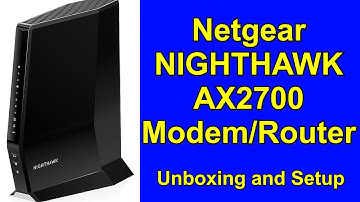 BETER INTERNET? Uitpakken en volledige installatie van de Netgear NIGHTHAWK AX2700 AX6 kabelmodem...