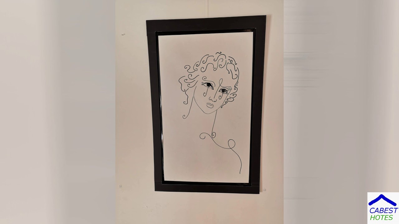 Œuvres de Maxime Gralet exposées au château de Caladroy fin 2018.