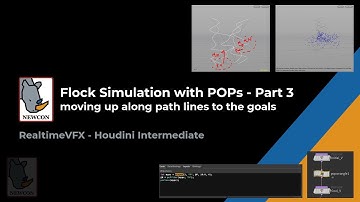 [ 후디니 | 실전 ] Flock Simulation with POPs - Part 3