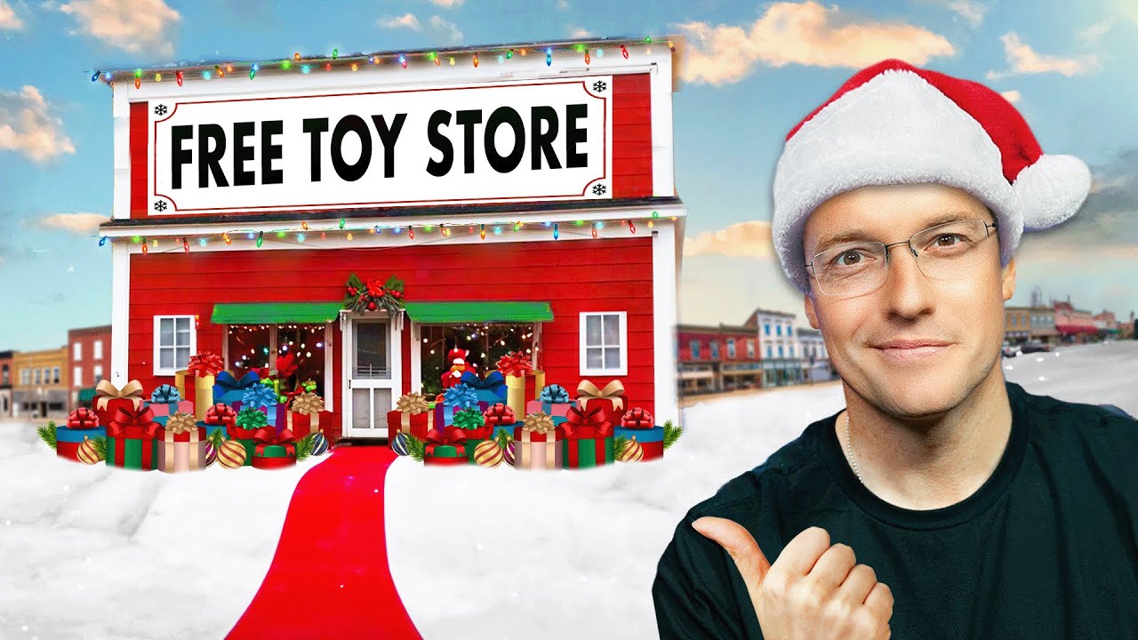 I Built A FREE Toy Store in the Poorest Place In The USA  | What Happened Next Is... Wow