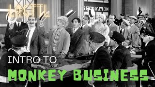 Intro to Norman Z.  McLeod's MONKEY BUSINESS (1931)
