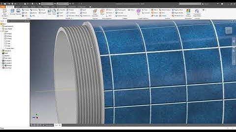 Plastic container part 1 in Inventor Professional 2019