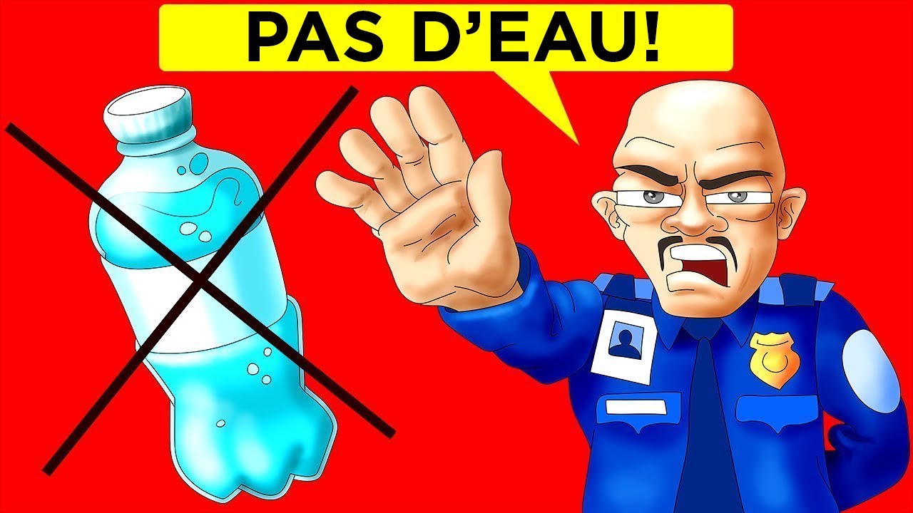Pourquoi Ne Peut-On Pas Apporter De Liquides Dans Un Avion? Fact Show ...