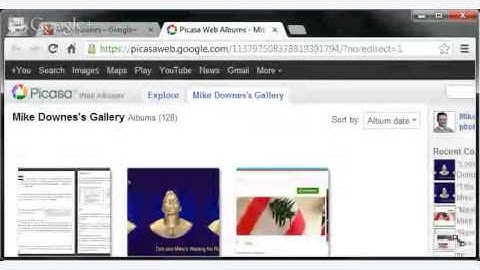 How to use ?noredirect=1 in Picasa Web Albums with Google+ Photos 25 Nov 12 by Mike Downes