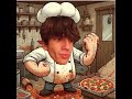 3 FOUS EN CUISINE !!! (one armed cook )