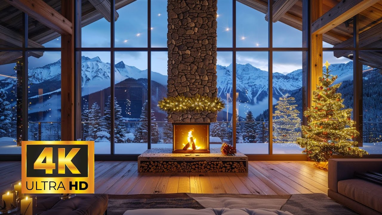 Cozy Fireplace Sleep Sounds 🔥 Gentle Crackling Fire ASMR for Night Comfort (24/7)