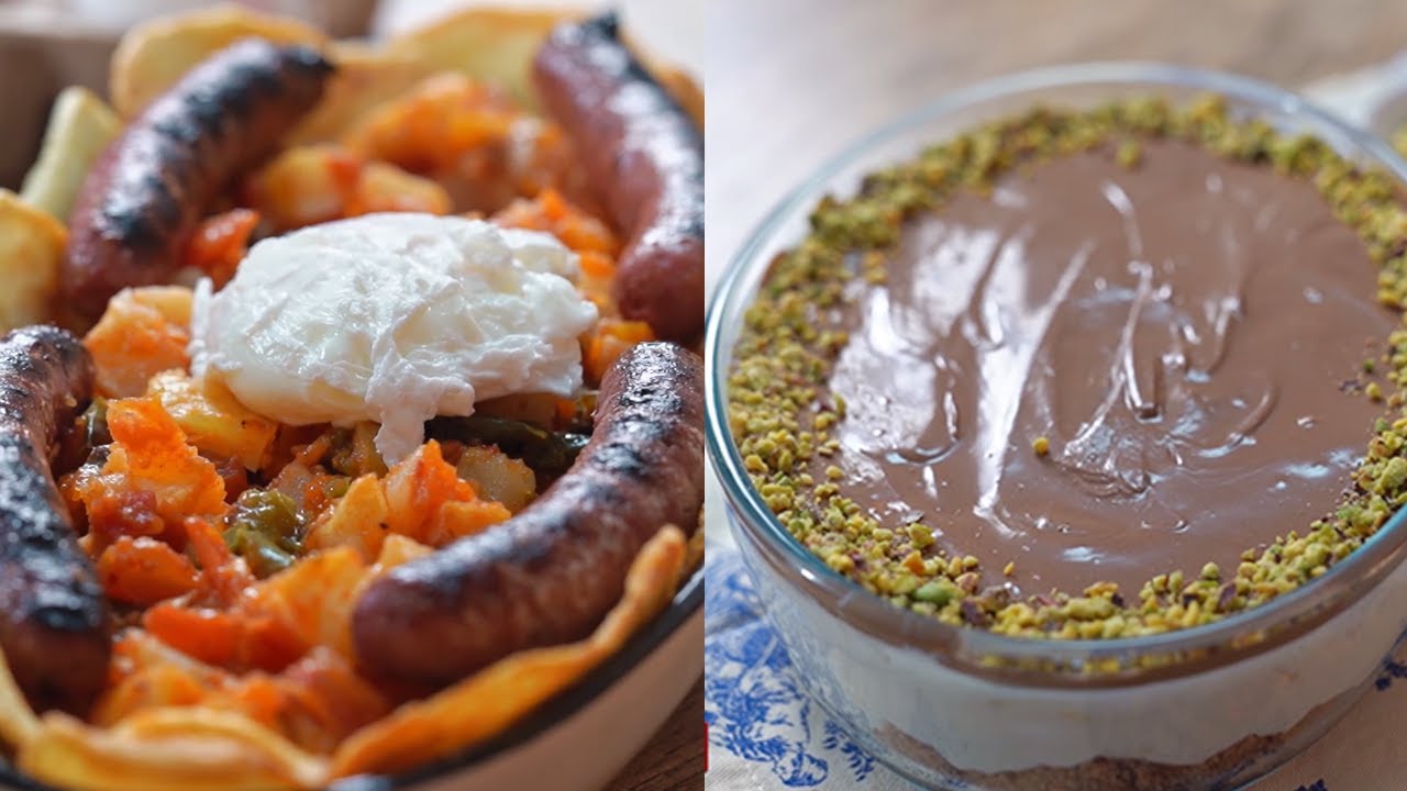 Kaftaji au four , Cheesecake sans cuisson - Chahwet Romdhan 3 Ep 04