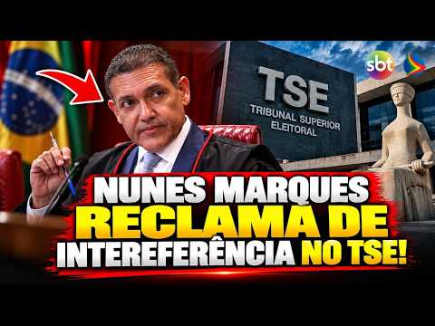Nunes Marques, president of the TSE, complains about STF interference in Court decisions