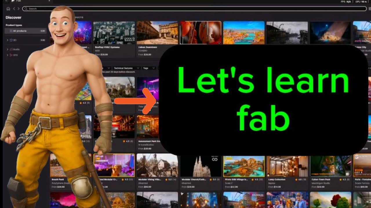 ￼ How to use fab in Fortnite creative 2.0 ￼