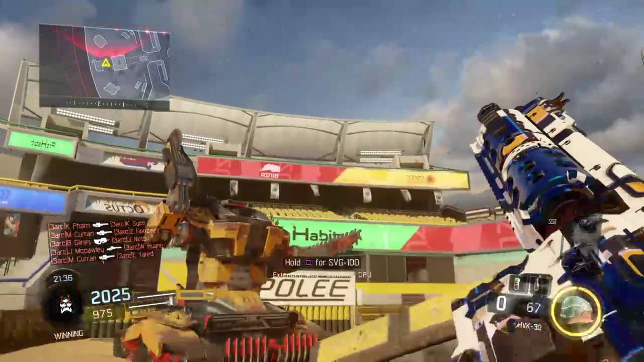 Call of duty black Ops 3 Rumble Descent DLC