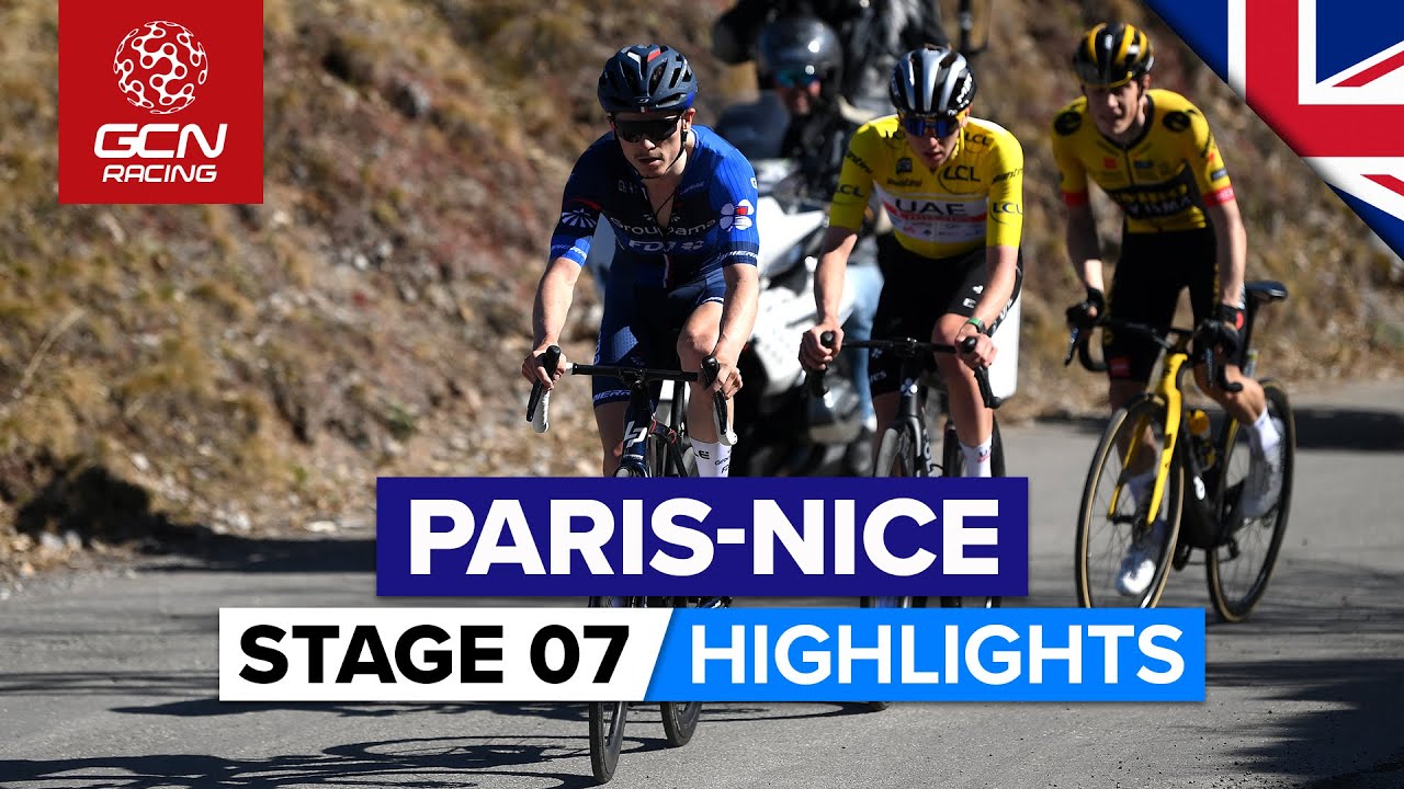 Pogačar Under Attack On The Queen Stage! Paris-Nice 2023 Highlights - Stage 7