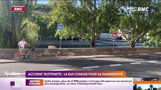 Accident de trottinette à Lyon : la rue connue pour sa dangerosité