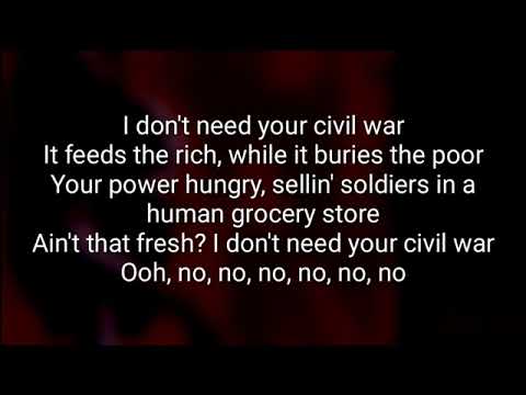 Guns N' Roses Civil War Lyrics