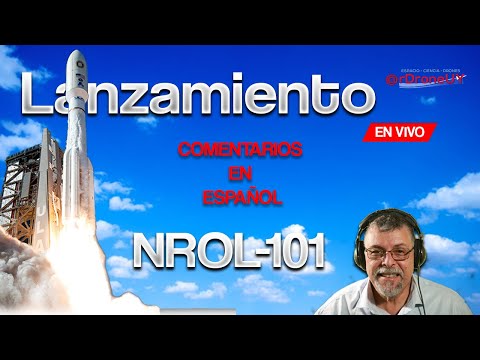 Ver el LANZAMIENTO con éxito del cohete Atlas-V (ULA) en su misión NROL101  (COMENTARIOS EN ESPAÑOL)