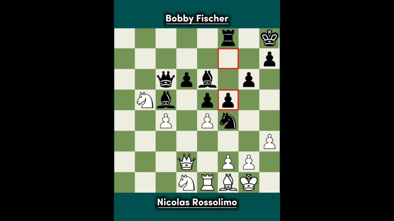 Bobby Fischer vs Nicolas Rossolimo ◉ USA Championship New York 1966 | Fischer’s Classic Win