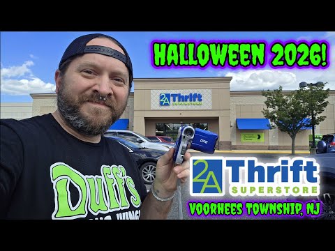 HALLOWEEN 2026 AT 2ND AVE THRIFT - VOORHEES TOWNSHIP, NJ *USING A THRIFT STORE CAMERA!*