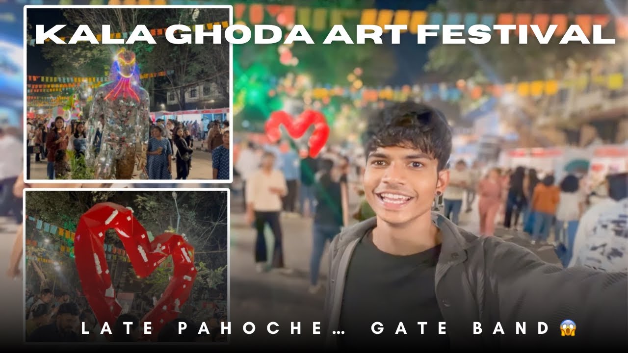Kala Ghoda Art Festival 2026 😱 | Entry Band Ho Gayi! Mushkil Se Andar Gaye 🔥 | Mumbai #vlog #urfam