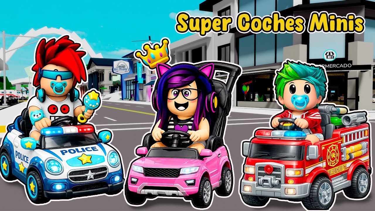 BATALLAS de SUPER COCHES de BEBES en BROOKHAVEN ROBLOX | Kori