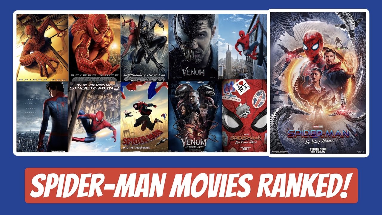 All 11 Spider-Man Movies Ranked (W/ Spider-Man: No Way Home) SPOILERS