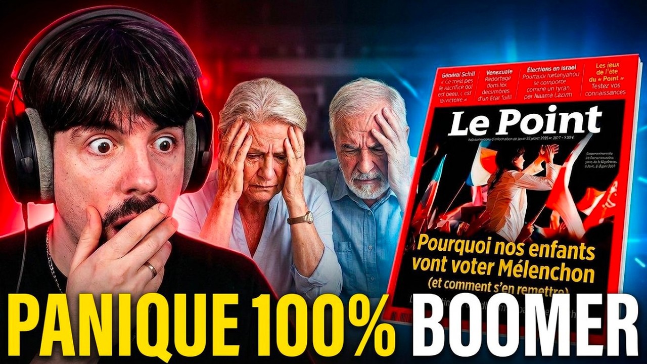 Leur pire CAUCHEMAR ? Que LEURS ENFANTS votent MÉLENCHON