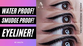 Classic Eyeliner By Anlita Semi Permanent Make Up Smudge Proof, Water Proof Sweat Proof