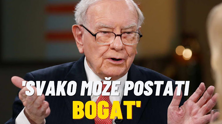 "Postao Sam BOGAT Kada Sam Shvatio OVO" - Warren Buffett Intervju | Biznis Price i Kripto Teme