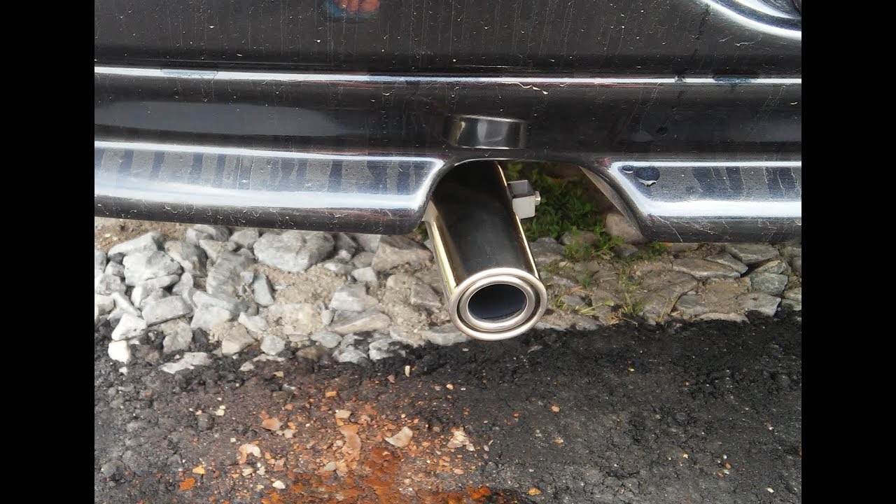 Покрасить выхлопную трубу автомобиля