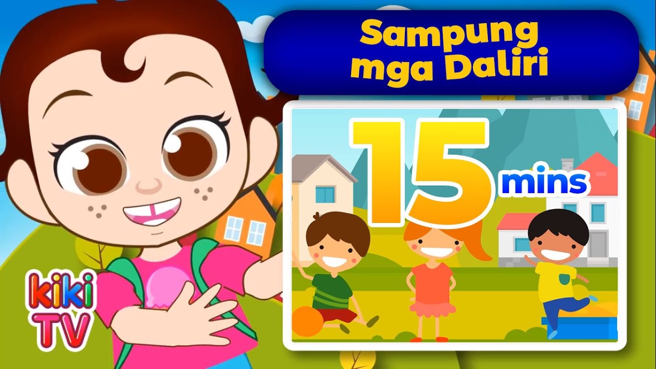 Sampung Mga Daliri 15 Mins More Nursery Rhymes Kids Song Kikitv