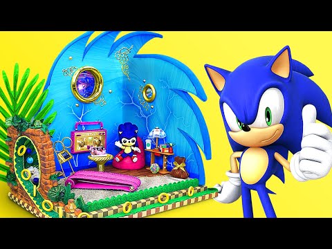 Maison De Poupée Miniature Sonic DIY ! Astuces Et Bricolages