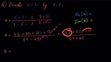 Dividing Complex Numbers | Complex numbers | Post Secondary Mathematics | Khan Academy Urdu