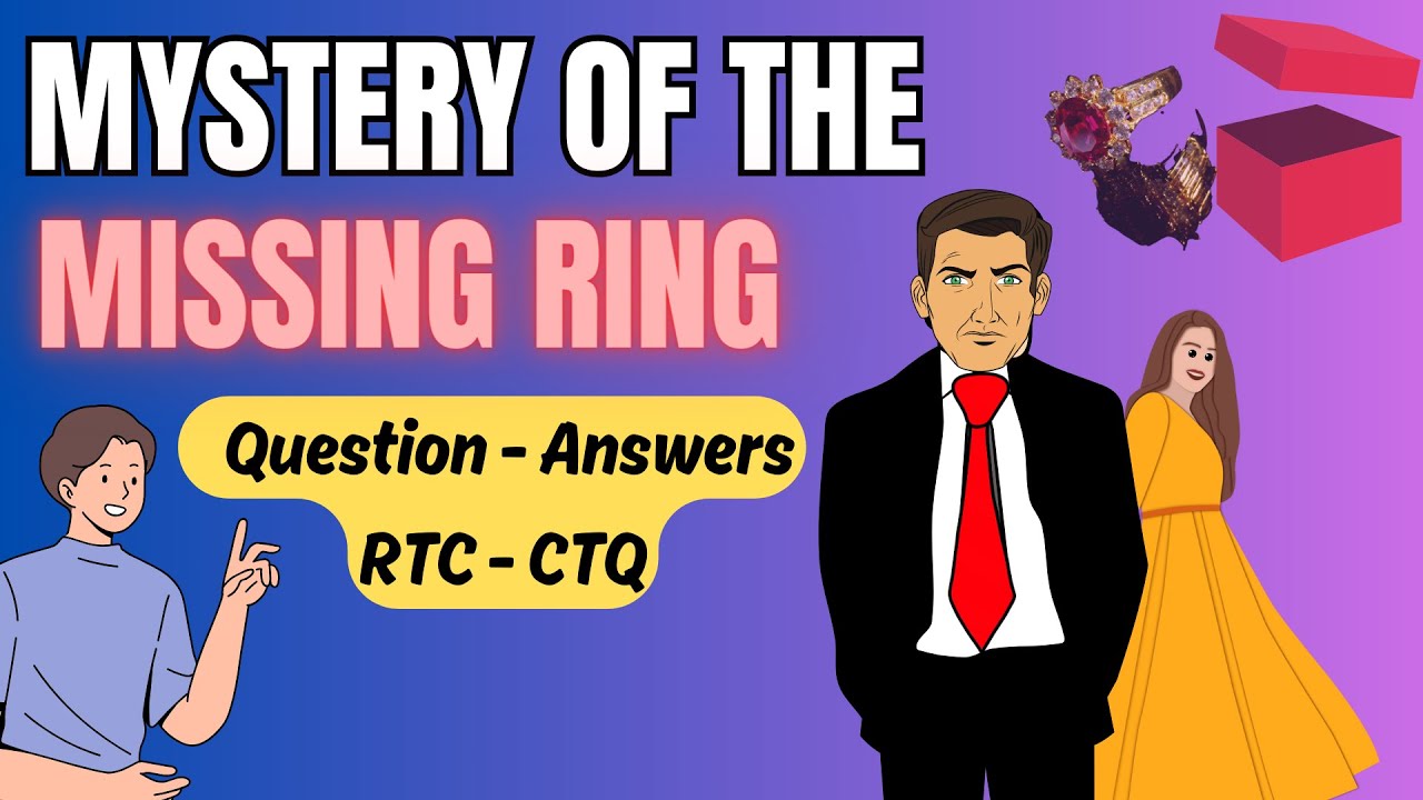 The mystery of the missing ring | Question - Answers | ICSE | CBSE | NCERT
