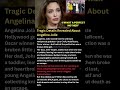 Tragic Details Revealed About Angelina Jolie #shorts