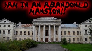 DONT GO INTO THIS MANSION AT 3AM - TOM SPOTTED! | MOE SARGI