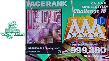 UNBELIEVABLE (Sparky remix) (CSP-18) 62p PFC - 999,380