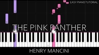 The Pink Panther Theme (Easy Piano Tutorial) Resimi